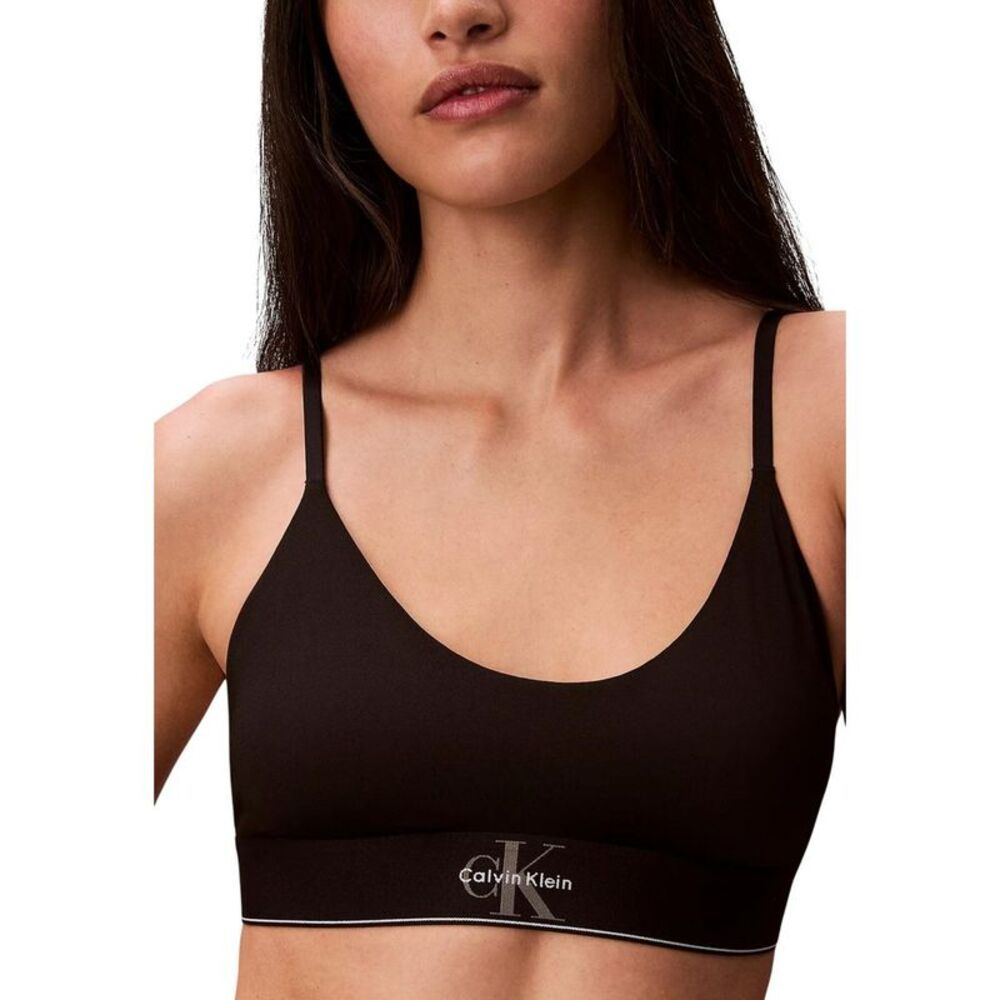 Calvin Klein Underwear Black Polyester Women's Bra